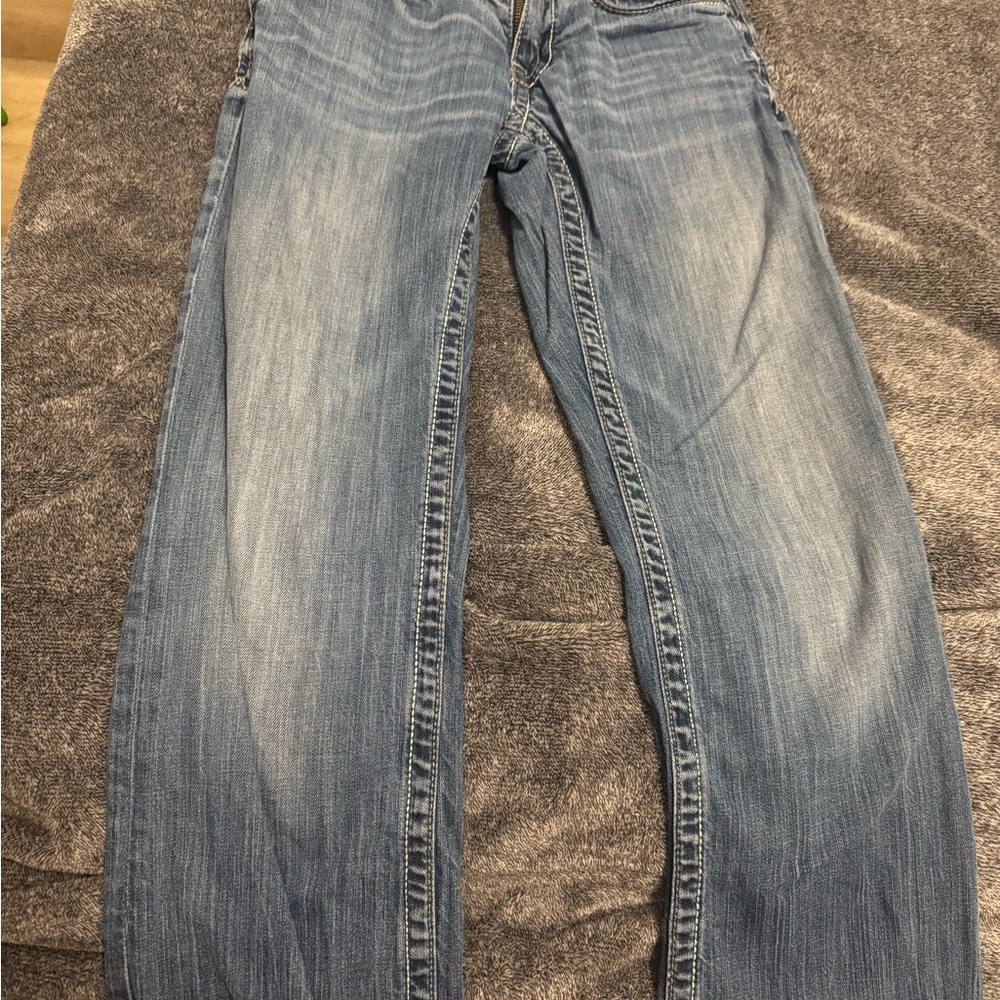 BKE Light Blue Straight-Leg Men’s Jeans